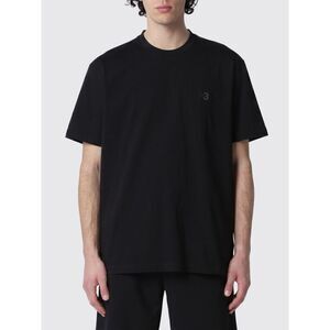 Y-3 Men Y-3 Relaxed Fit Bci Cotton T-Shirt With Tone-On-Tone Logo Print